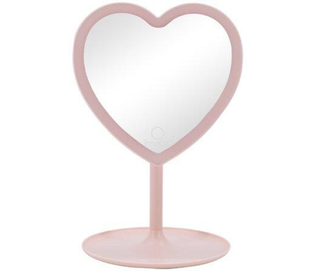 INNOGIO GIOperfect Pink Heart- Lusterko kosmetyczne różowe serce - 1360145 - zdjęcie